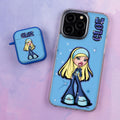 Bratz® Passion For Fashion HD Apple iPhone 13 Mag-Safe Phone Case and AirPods Gen 1 & 2 Combo Package by Affinity Bands