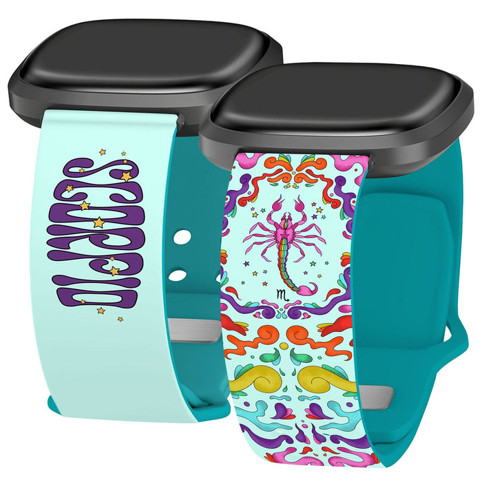 Zodiac Collection HD Fitbit Versa 3 & Sense 1 Watch Band by Affinity Bands