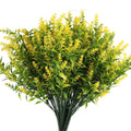 8 Bundles Artificial Lavender Plastic Flower Decorations by DailySale