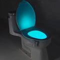 8-Color LED Sensor Motion-Activated Bathroom Toilet Light by DailySale