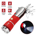 8-in-1 Multi-Tool Hammer Zoomable Emergency Flashlight by DailySale