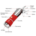 8-in-1 Multi-Tool Hammer Zoomable Emergency Flashlight by DailySale