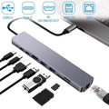 8-in-1 USB Hub Adapter with Ethernet by DailySale