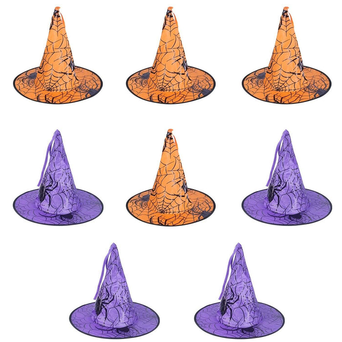 8-Pack: 13ft Witch Hat Hanging String LED Light by DailySale