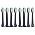 8-Pack: Black Replacement Electric Toothbrush Heads for Philips Sonicare by DailySale