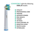 8-Pack: Generic Oral-B Braun Electric Toothbrush Heads Replacement Round Soft by DailySale