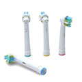 8-Pack: Generic Oral-B Braun Electric Toothbrush Heads Replacement Round Soft by DailySale