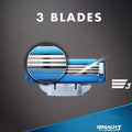 8-Pack: Gillette Mach3 Turbo Men's Razor Blades by DailySale