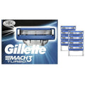 8-Pack: Gillette Mach3 Turbo Men's Razor Blades by DailySale