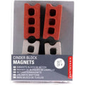 8-Pack: Multicolored Kikkerland Cinder Block Magnets by DailySale