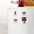 8-Pack: Multicolored Kikkerland Cinder Block Magnets by DailySale
