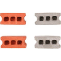 8-Pack: Multicolored Kikkerland Cinder Block Magnets by DailySale