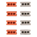 8-Pack: Multicolored Kikkerland Cinder Block Magnets by DailySale