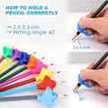 8-Pack: Pencil Grips Handwriting Trainers for Kids by DailySale