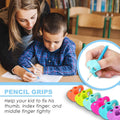 8-Pack: Pencil Grips Handwriting Trainers for Kids by DailySale
