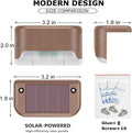 8-Pack: Solar LED Deck & Step Lights by DailySale