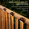 8-Pack: Solar LED Deck & Step Lights by DailySale
