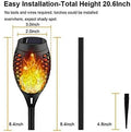 8-Pack: Solar Torch Light with Flickering Flame by DailySale