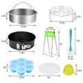 8-Pack: Steamer Basket Egg Steam Rack Camping Cooking Set by DailySale