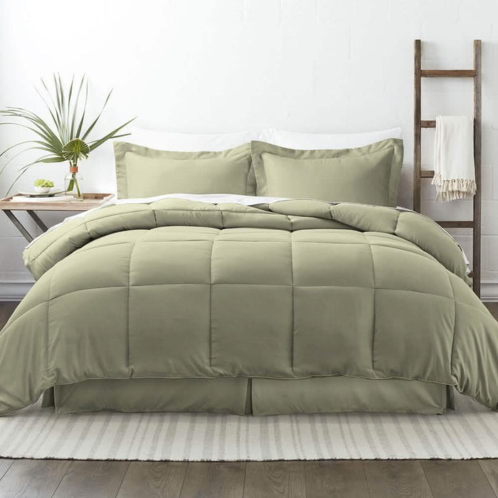 8-Piece: Bed in a Box Hypoallergenic Double Brushed Deep Pocket Set by DailySale
