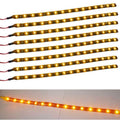 8-Piece: Flexible Waterproof LED Strip Light for Car by DailySale
