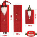 8-Piece: Gnome Christmas Refrigerator Handle Covers Set by DailySale