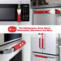 8-Piece: Gnome Christmas Refrigerator Handle Covers Set by DailySale