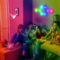 8-Piece: Hexagon Light Panels RGBW Colorful Splicing Wall Lamps by DailySale