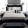 8-Piece: Kensie Oversized Queen Comforter Set by DailySale