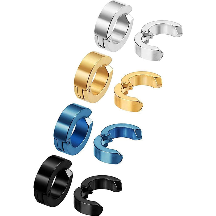 8-Piece: Mudder Non-Pierced Earring Clip by DailySale