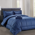 8-Piece: Plazatex Vine Microfiber Comforter Bed in A Bag Set by DailySale