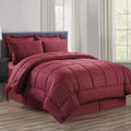8-Piece: Plazatex Vine Microfiber Comforter Bed in A Bag Set by DailySale