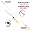 8-Piece Set: Marshmallow Roasting Sticks with Wooden Handle by DailySale