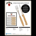 8-Piece Set: Steak Knife and Fork Set by DailySale