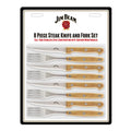 8-Piece Set: Steak Knife and Fork Set by DailySale