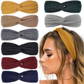 8-Piece: Twist Knotted Boho Stretchy Hair Bands by DailySale