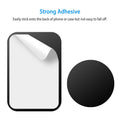 8-Piece: Universal Metal Plates with Strong Adhesive by DailySale
