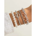 8-Piece: Women's Modern Street Geometric Bracelet by DailySale