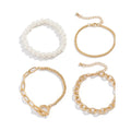 8-Piece: Women's Modern Street Geometric Bracelet by DailySale