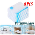 8-Pieces: Compressed Storage Bag