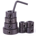 8-Pieces Set: Woodworking Drill Bit Depth Stop Collars Ring Positioner by DailySale