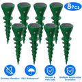8-Pieces: Solar Powered Repellent Waterproof Solar Vibration Stake by DailySale