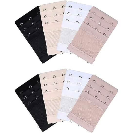 8-Pieces: Women's Lingerie Bra Extenders by DailySale