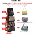 8 Pocket Hanging Purse Organizer Handbag Storage Hanger by DailySale