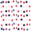 8 Strands Patriotic Star Streamers Banner Garland by DailySale