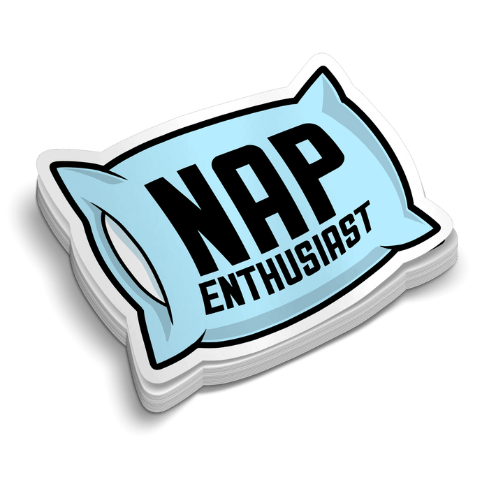 Nap Enthusiast - Hard Hat Decal by Armed American Supply