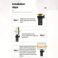 80 LED Clip-On Rechargeable Selfie Ring Light by DailySale