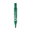 Avery MARKS A LOT Large Desk-Style Permanent Marker, Broad Chisel Tip, Green, Dozen (8885)