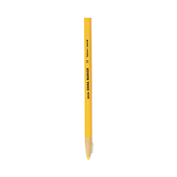 Dixon China Marker, Yellow, Dozen