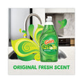 Gain Dishwashing Liquid, Gain Original, 38 oz Bottle, 8/Carton